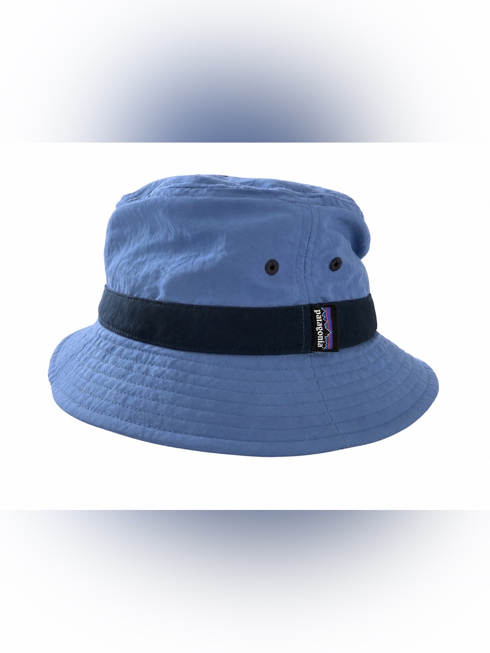 Patagonia Wavefarer Bucket Hat Blue Nylon Packable Sun Hat - Men’s L/XL
